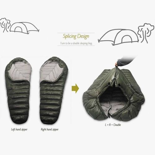 Kamperbox Outdoor Down Sleeping Bag Winter Warm Sleeping Bag Kamperbox Outdoor Down Sleeping Bag Winter Warm Sleeping Bag
