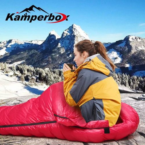 Kamperbox Winter Ultralight Sleeping Bag Winter Camping Equipment CW1100 Kamperbox Winter Ultralight Sleeping Bag Winter Camping Equipment CW1100