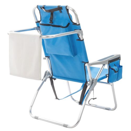 Blue Beach Chair, Heightened Blue Beach Chair, Heightened
