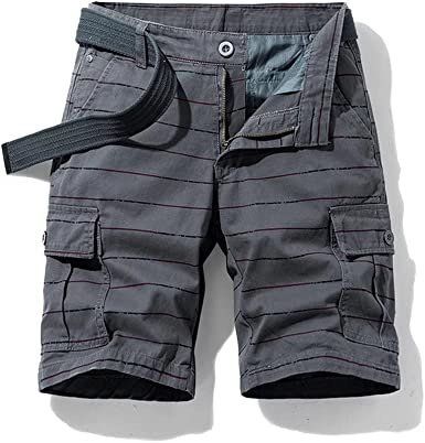 Men's Casual Sports Shorts Quick Dry Fashion Fit Twill Cargo Shorts Shorts with Pockets