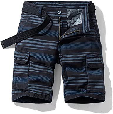 Men's Casual Sports Shorts Quick Dry Fashion Fit Twill Cargo Shorts Shorts with Pockets