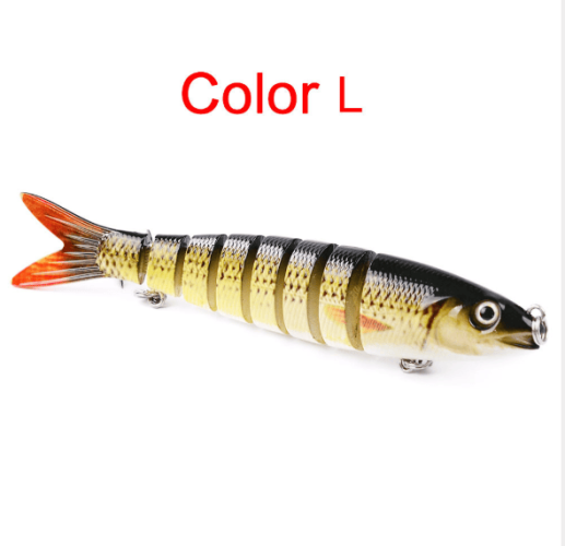 Pike Fishing Lures Artificial Multi Jointed Sections Hard Bait Trolling Pike Carp Fishing Tools Pike Fishing Lures Artificial Multi Jointed Sections Hard Bait Trolling Pike Carp Fishing Tools