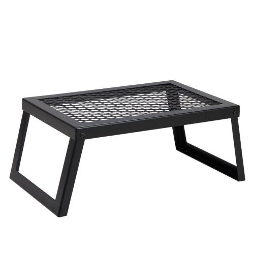 Folding Campfire Grilling Rack for Outdoor Open Flame Cooking Folding Campfire Grilling Rack for Outdoor Open Flame Cooking