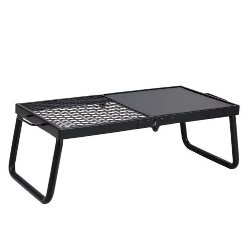 Folding Campfire Grilling Rack for Outdoor Open Flame Cooking Folding Campfire Grilling Rack for Outdoor Open Flame Cooking