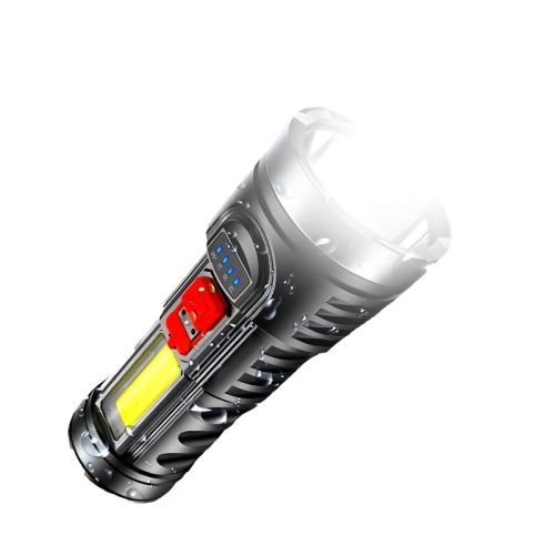 Portable Rechargeable LED Flashlight for Camping & Hiking Portable Rechargeable LED Flashlight for Camping & Hiking