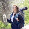 Glass Water Bottle Sports Water Bottle Motivational Water Bottle Water Intake Tracker Bottle with Straw Time Marker Silicone Sleeve Handle for Gym Wor